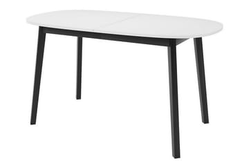 Narberth Utvidbart Oval Spisebord 150 cm i Malt Tre - Hvit - Møbler - Bord - Spisebord & kjøkkenbord