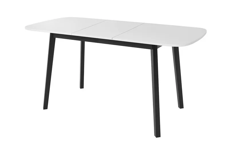 Narberth Utvidbart Rektangulært Spisebord 130 cm i Eik - Svart - Møbler - Bord - Spisebord & kjøkkenbord