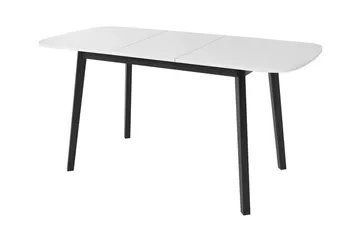 Narberth Utvidbart Rektangulært Spisebord 130 cm i Malt Tre - Hvit - Møbler - Bord - Spisebord & kjøkkenbord
