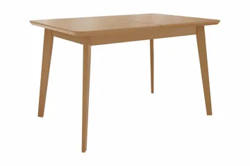 Natur Spisebord 140 cm Rektangulært i Tre - Brun - Møbler - Bord - Spisebord & kjøkkenbord