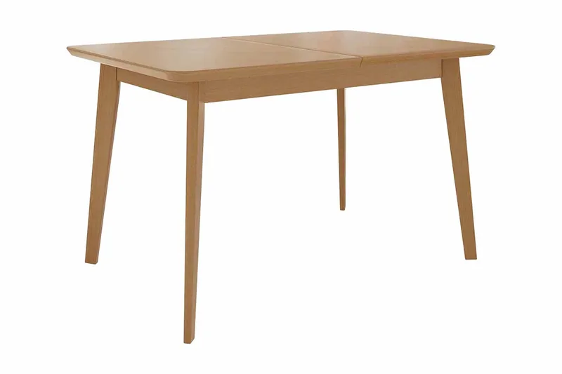 Natur Spisebord 140 cm Rektangulært i Tre - Brun - Møbler - Bord - Spisebord & kjøkkenbord