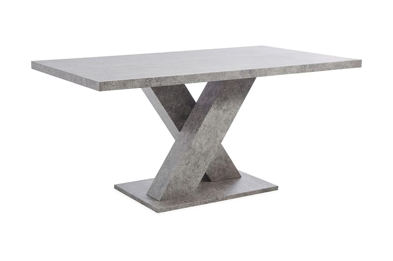 Nonus Spisebord 160 cm - Grå - Spisebord & kjøkkenbord