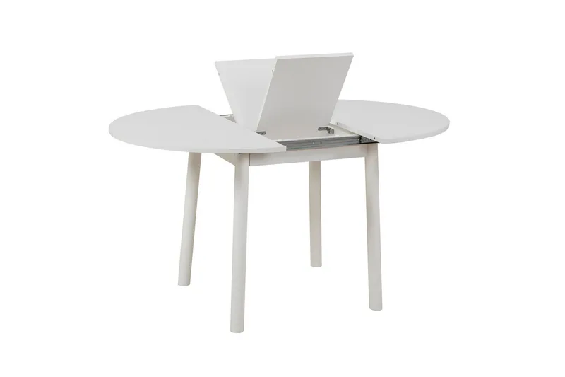 Oliver Spisebord 100 cm - Hvit - Møbler - Bord - Spisebord & kjøkkenbord