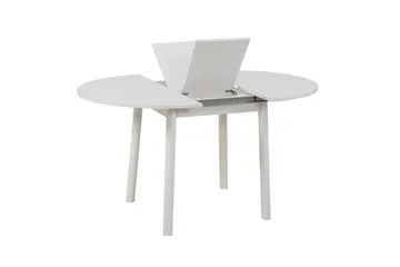 Oliver Spisebord 100 cm - Hvit - Møbler - Bord - Spisebord & kjøkkenbord