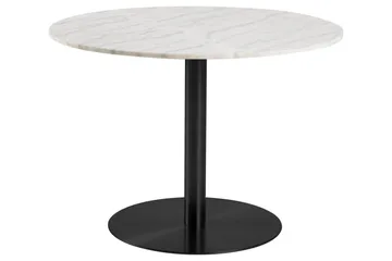 Palisades Spisebord 105 cm Rund - Sort - Møbler - Bord - Spisebord & kjøkkenbord