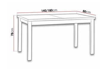 Patrickswell spisebord 80 cm - Møbler - Bord - Spisebord & kjøkkenbord