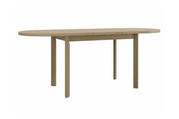 Patrickswell Uttrekkbart Ovalt Spisebord 160 cm i Tre - Hvit - Møbler - Bord - Spisebord & kjøkkenbord