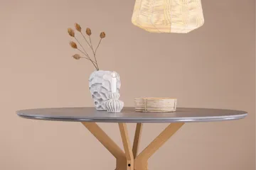 Piazza Rundt Spisebord 120 cm - Grå - Møbler - Bord - Spisebord & kjøkkenbord