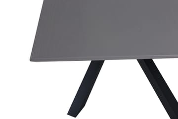 Piazza Spisebord 190 cm - Grå/Sort - Møbler - Bord - Spisebord & kjøkkenbord