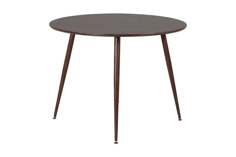 Plaza Spisebord Rundt - Brun - Møbler - Bord - Spisebord & kjøkkenbord