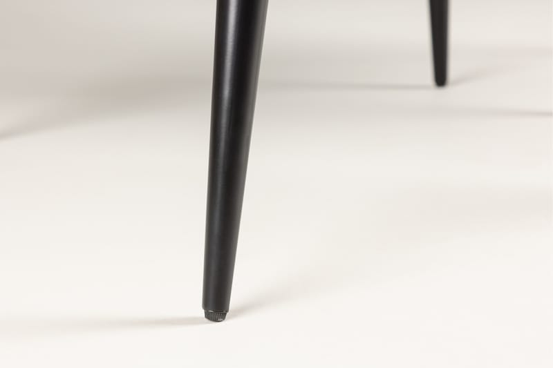 Polar Lite Kvadratisk Spisebord 75 cm i Tre med Metallutseende - Svart - Møbler - Bord - Spisebord & kjøkkenbord