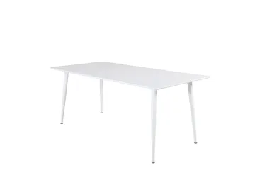 Polar Rektangulært Spisebord 180 cm i Tre - Hvit - Møbler - Bord - Spisebord & kjøkkenbord
