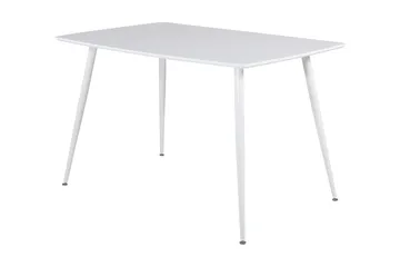 Polar Spisebord 120 cm - Hvit/Hvit - Møbler - Bord - Spisebord & kjøkkenbord
