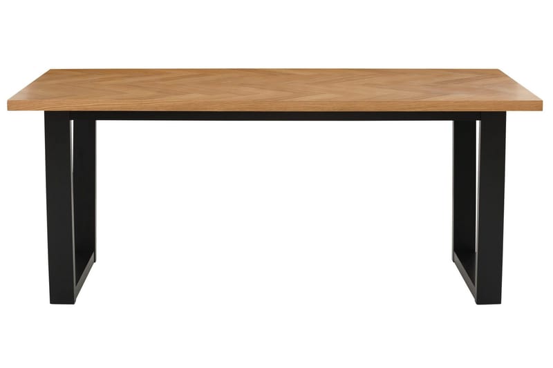 Pozzo Spisebord 180 cm - Natur/Svart - Møbler - Bord - Spisebord & kjøkkenbord