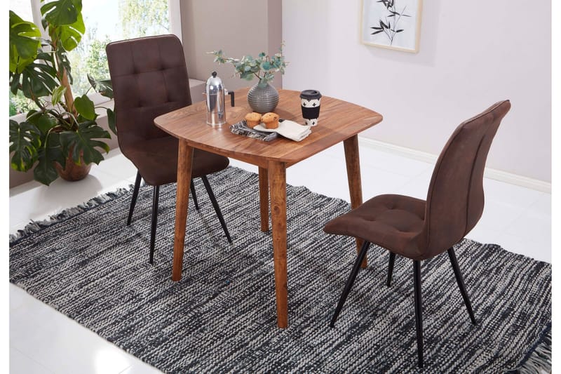 Raengel Spisebord 80 cm - Brun - Møbler - Bord - Spisebord & kjøkkenbord