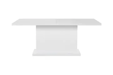 Ratliff Spisebord 180 cm Utvidbart med tilleggsplate - Hvit - Møbler - Bord - Spisebord & kjøkkenbord