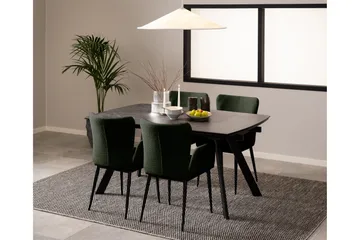 Renuka Spisebord 240x97 cm - Sort - Møbler - Bord - Spisebord & kjøkkenbord