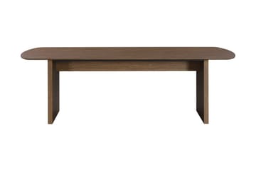 Richeto Ovalt Spisebord Røkt Eik 210 cm - Røyket Eik - Møbler - Bord - Spisebord & kjøkkenbord