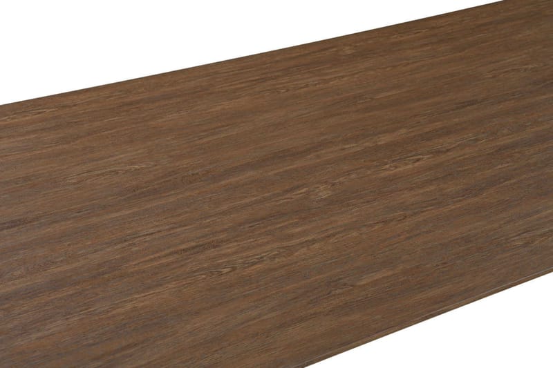 Richeto Spisebord Røkt Eik 240 cm - Brun / Ribbet - Møbler - Bord - Spisebord & kjøkkenbord
