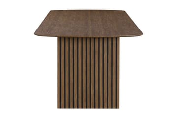 Richeto Spisebord Røkt Eik 240 cm - Røyket Eik - Møbler - Bord - Spisebord & kjøkkenbord
