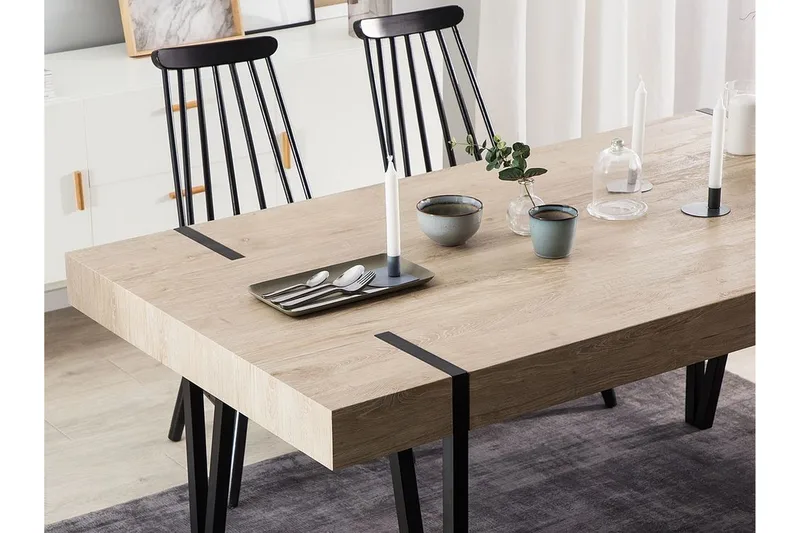 Roundtop Spisebord 150x90 cm - Brun - Møbler - Bord - Spisebord & kjøkkenbord
