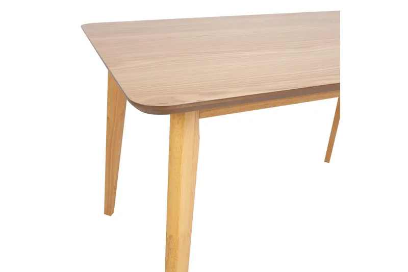 Roxby Rektangulært Spisebord 120 cm med Tre- og Eikeutseende - Natur - Møbler - Bord - Spisebord & kjøkkenbord