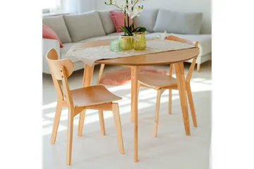 Roxby Spisebord 105 cm Eik - Møbler - Bord - Spisebord & kjøkkenbord