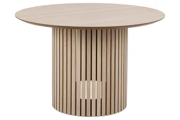 Sakie Spisebord 120 cm Rund - Hvid - Møbler - Bord - Spisebord & kjøkkenbord