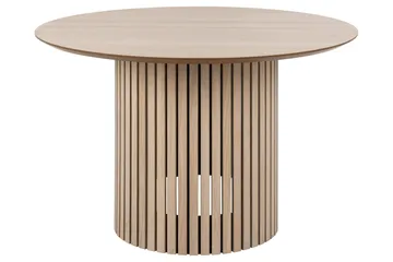 Sakie Spisebord 120 cm Rund - Hvid - Møbler - Bord - Spisebord & kjøkkenbord