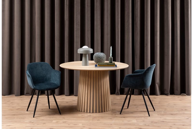 Saku Spisebord 120 cm Rund - Hvid - Møbler - Bord - Spisebord & kjøkkenbord