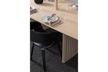 Saku Spisebord 220x105 cm - Hvid - Møbler - Bord - Spisebord & kjøkkenbord