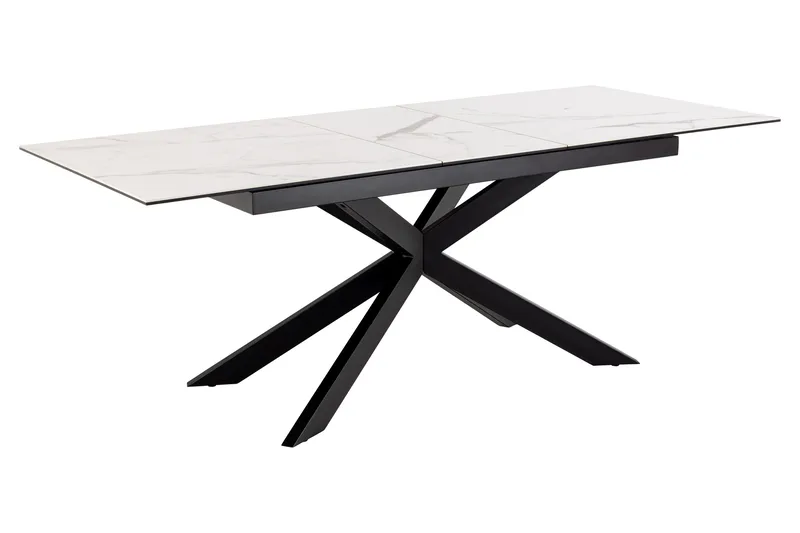 Salupa Spisebord 210x90 cm - Hvid - Møbler - Bord - Spisebord & kjøkkenbord