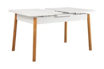Sanina Spisebord 120x75x120 cm - Hvit - Møbler - Bord - Spisebord & kjøkkenbord