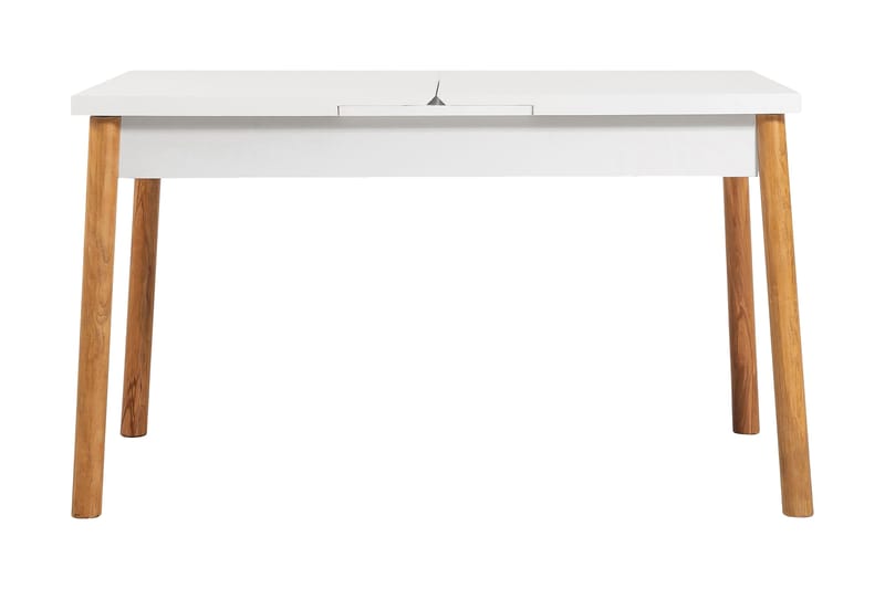Sanina Spisebord 120x75x120 cm - Hvit - Møbler - Bord - Spisebord & kjøkkenbord