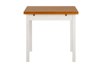 Scapa Forlengningsbart Spisebord 80-120 cm - Hvit/Brun - Møbler - Bord - Spisebord & kjøkkenbord