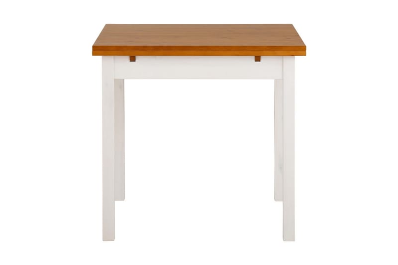 Scapa Forlengningsbart Spisebord 80-120 cm - Hvit/Brun - Møbler - Bord - Spisebord & kjøkkenbord
