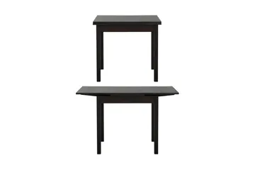 Scapa Forlengningsbart Spisebord 80-120 cm - Svart - Møbler - Bord - Spisebord & kjøkkenbord