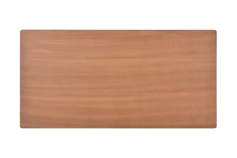Spisebord 120x60x73 cm heltre eik brun - Brun - Spisebord & kjøkkenbord