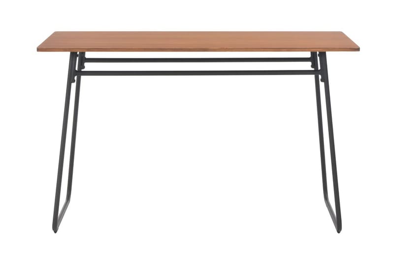 Spisebord 120x60x73 cm heltre eik brun - Brun - Spisebord & kjøkkenbord