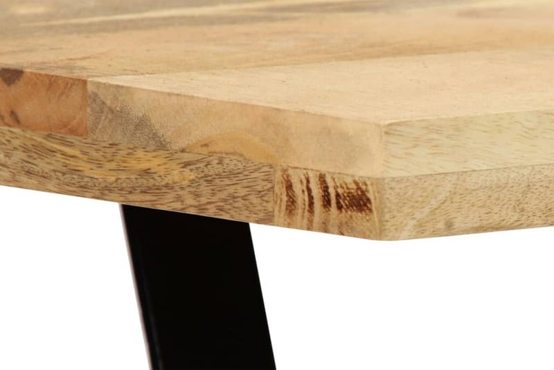 Spisebord 120x60x76 cm heltre mango - Brun - Spisebord & kjøkkenbord