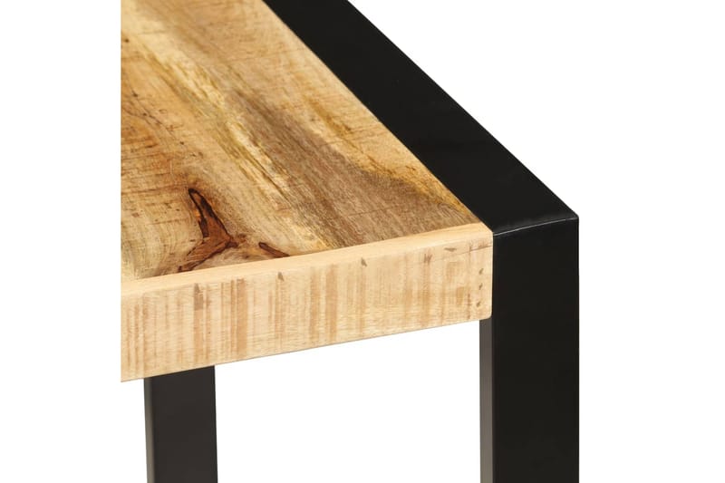 Spisebord 160x80x75 cm heltre mango - Brun - Spisebord & kjøkkenbord