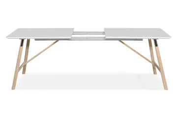 Spisebord Andrarum Waltham Uttrekkbart spisebord 180 cm Hvit - Møbler - Bord - Spisebord & kjøkkenbord