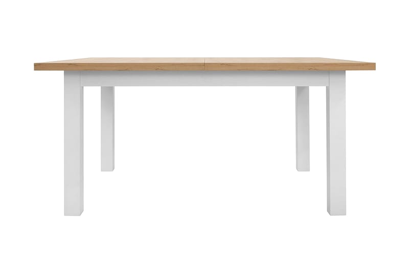 Spisebord Andrepo - Hvit|Tre|natur - Spisebord & kjøkkenbord