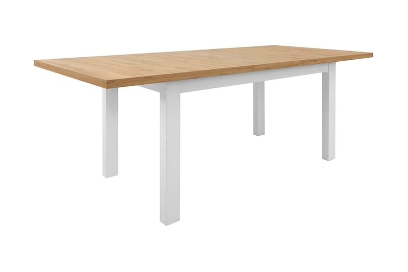 Spisebord Andrepo - Hvit|Tre|natur - Spisebord & kjøkkenbord