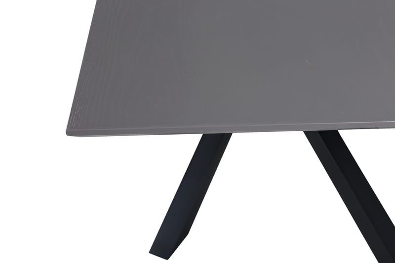 Spisebord Arnulf 190 cm - Grå/Svart - Spisebord & kjøkkenbord