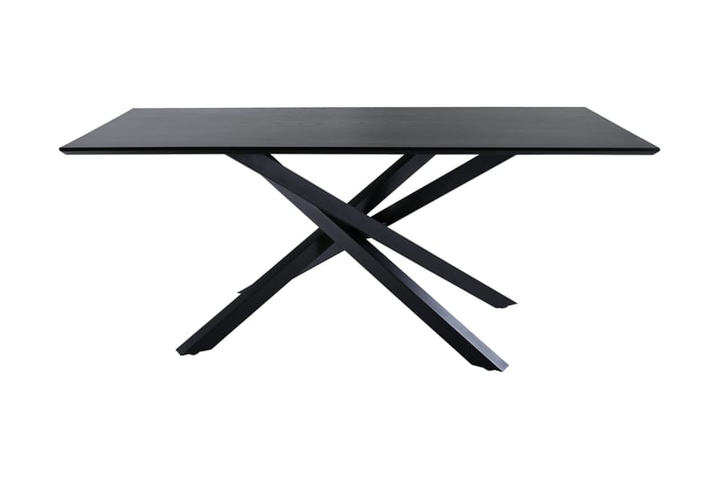 Spisebord Arnulf 190 cm Svart - Spisebord & kjøkkenbord