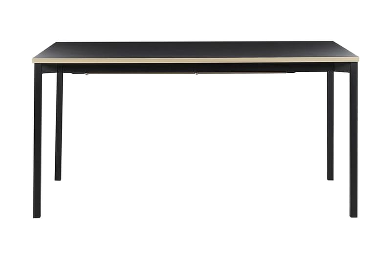 Spisebord Arvier 210 cm Sammenleggbart - Svart - Sammenleggbart bord - Spisebord & kjøkkenbord