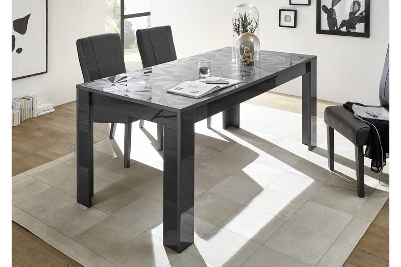 Spisebord Ayaka 180 cm - Grå - Spisebord & kjøkkenbord