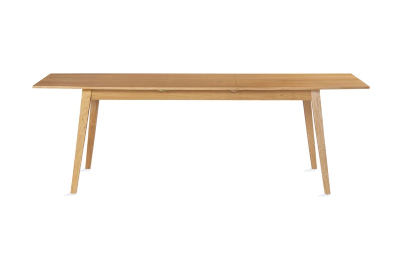 Spisebord Barke Forlengningsbart 180-230 cm Massiv Eik - Ek - Møbler - Bord - Spisebord & kjøkkenbord