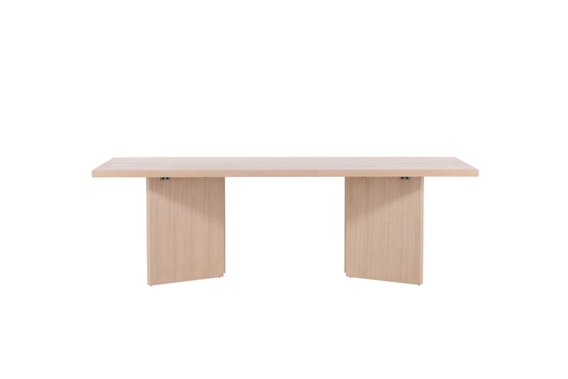 Spisebord Bassholmen 240x100 cm Hvit - Vind - Spisebord & kjøkkenbord